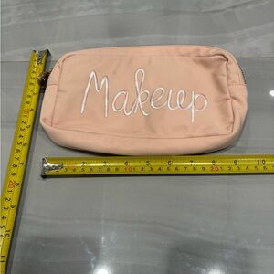 Tan Stoney Clover Lane Makeup Pouch